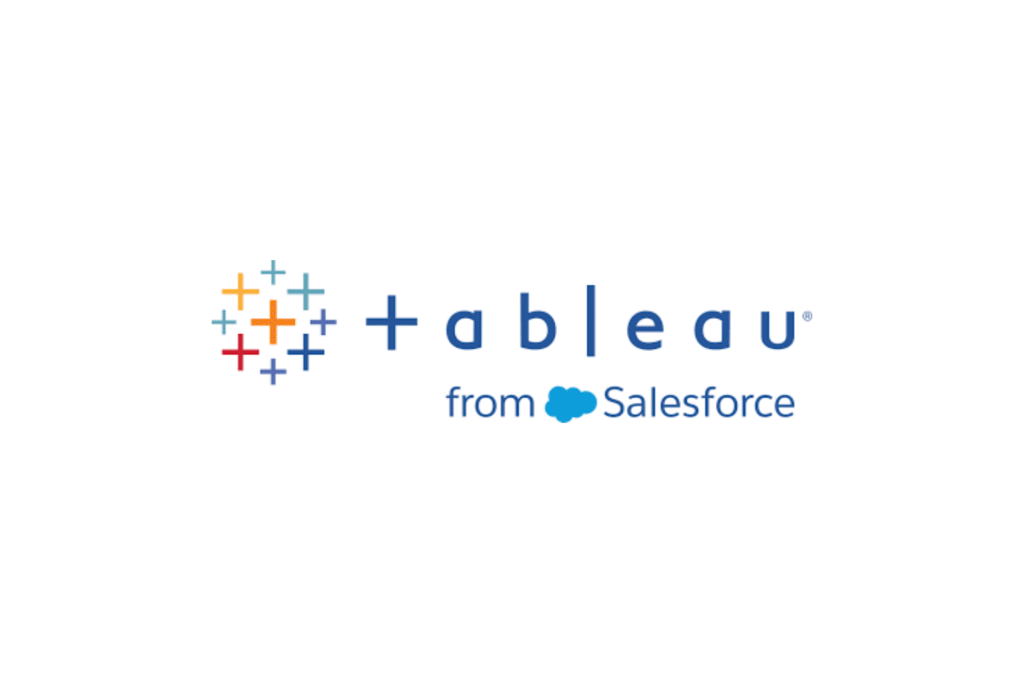 Tableau Pulse logo, featuring a stylized, upward-pointing arrow formed by layered gradient shapes, symbolizing growth, data flow, and proactive insights.