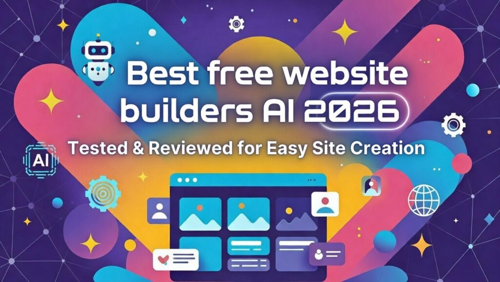Best free AI website builders in 2026 – Tested & reviewed for easy site creation